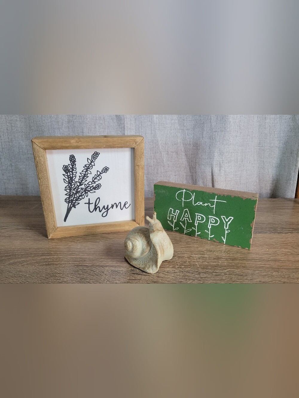 Farmhouse Kitchen Decor Bundle - 3 Piece Plant Lover Set